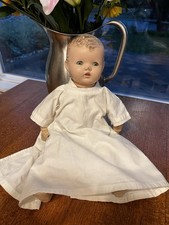 Ideal Composition Antique Vintage Baby Doll. Made In USA. 1940’s