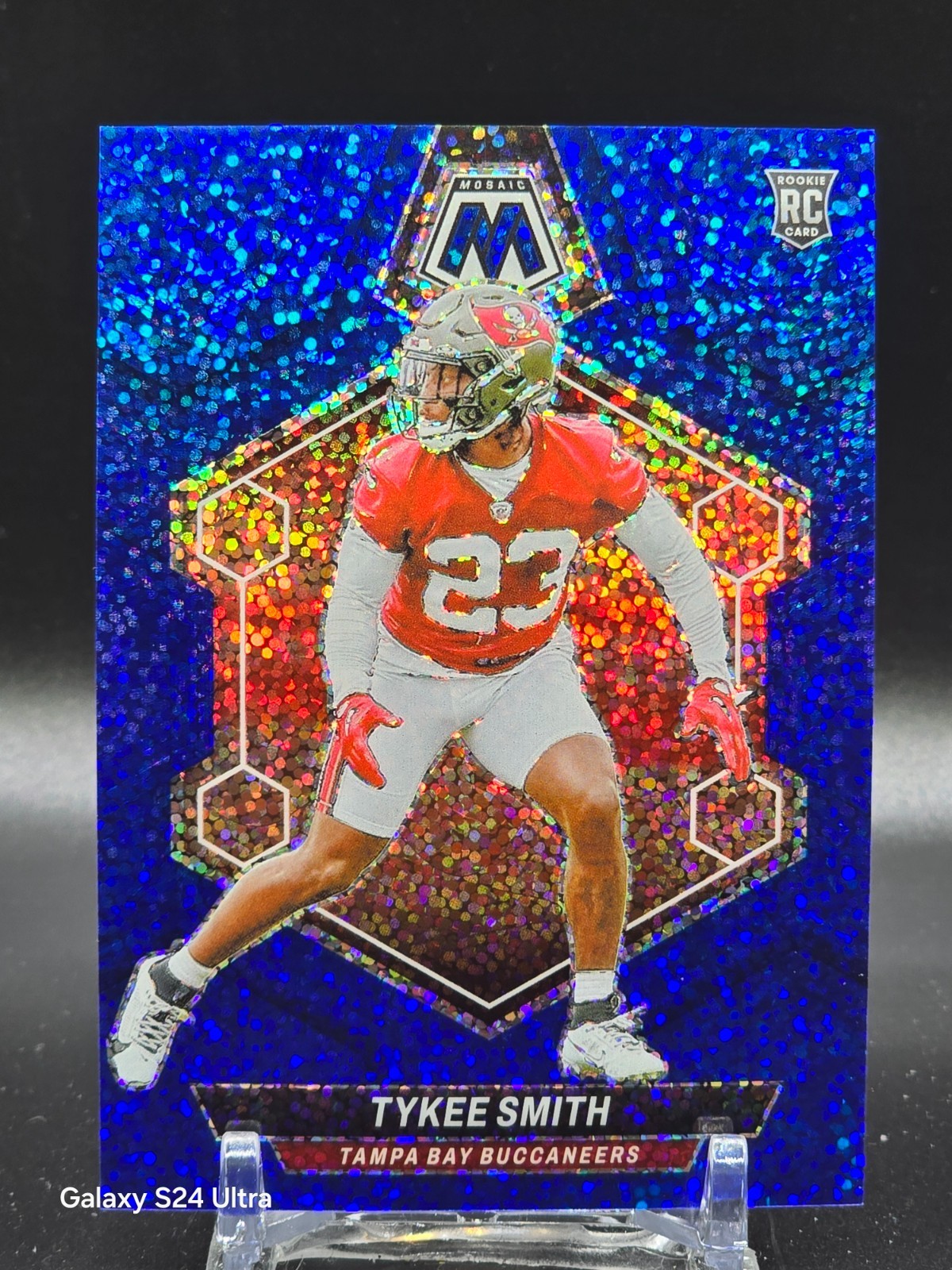Tykee Smith Panini Mosaic #372 Blue Sparkle