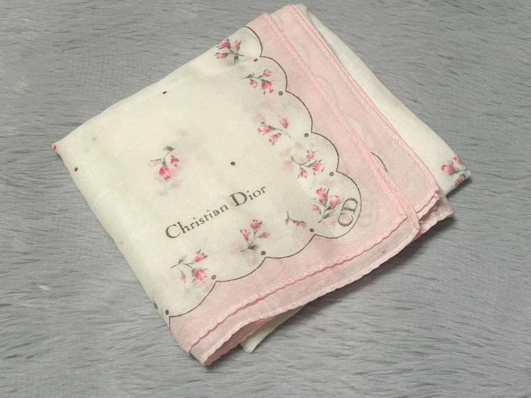Mouchoir Christian Dior coton 45 cm 17