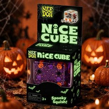 NeeDoh Halloween Nice Cube Spooky Squishy Fidget Toy Stress Relief Sensory