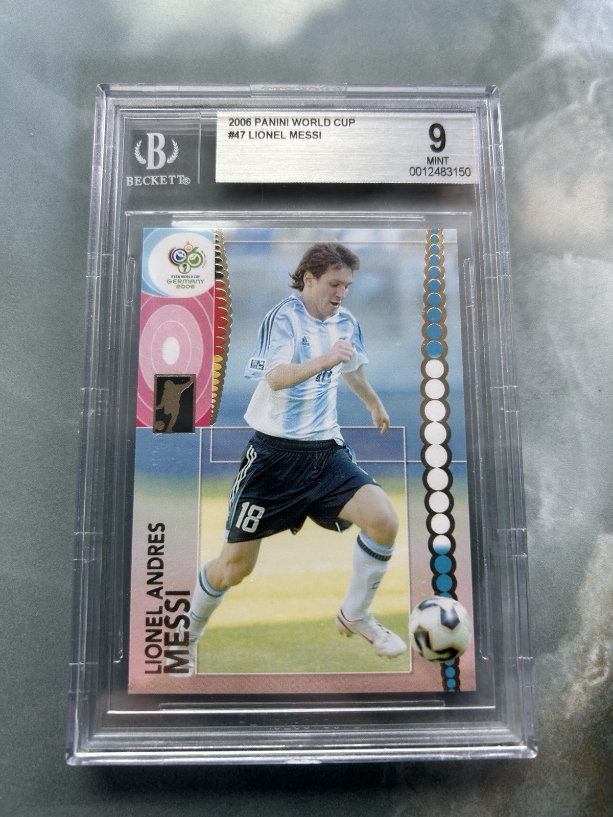 Lionel Messi 2006 Panini World Cup #47 Base Price Guide - Sports
