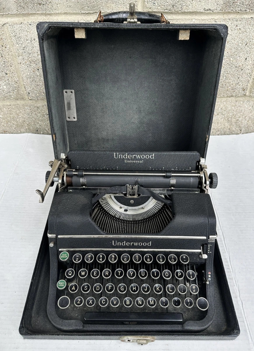 Underwood Portable Typewriter | Updated Oct 2026