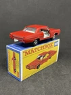 Lesney Matchbox 22 Red Custom Superfast Pontiac Coupe Opening Doors Repro Box.