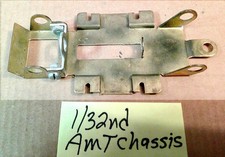 1/3nd Brass in-line Chassis AMT 1960 Vintage for 16D Mabuchi Motor Gently used