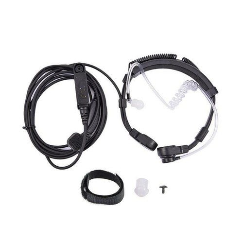 Throat Microphone Air Tube Headset For Baofeng UV-9R Plus BF-9700 BF-A58 UV-82WP - Afbeelding 9 van 14