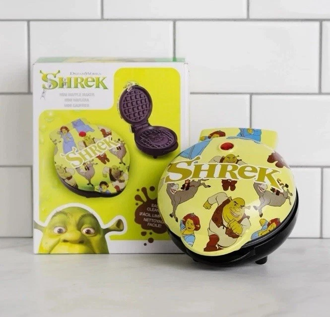 Shrek Mini Waffle Maker - Kitchen Appliance