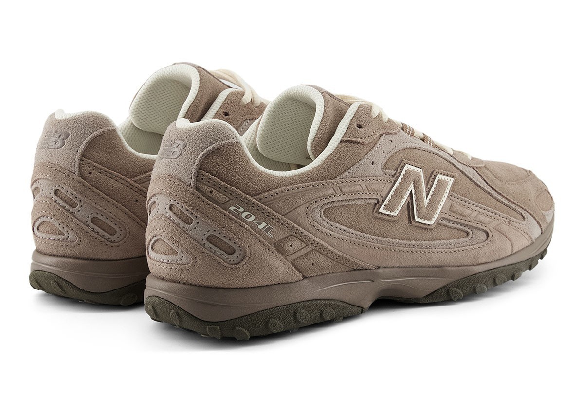 New Balance 204L Mushroom Arid Stone Mens Brown Sports Sneaker 