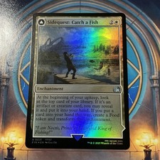 MTG Final Fantasy, Sidequest: Catch a Fish / Cooking Campsite - Foil, M/NM