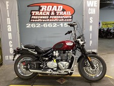 2023 Triumph Bonneville Speedmaster Cordovan Red 