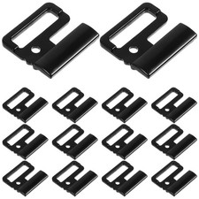 10 Pairs Plastic Bra Strap Hooks Small Adjustable Bra Buckles for Household Use