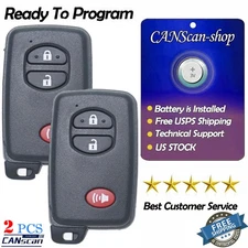 2for Toyota Prius 2010 2011 2012 2013 2014 2015 Smart Remote Key Fob 271451-5290