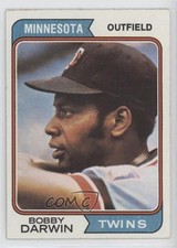 1974 Topps Bobby Darwin #527 0q0m