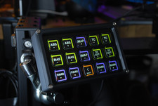 Mounting Case for Stream Deck 15 Key Module - 1/4" ARRI, Profile Mount