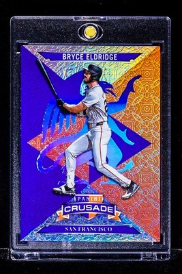 Bryce Eldridge RARE BLUE MOJO REFRACTOR INVESTMENT ROOKIE CARD Giants SP RC