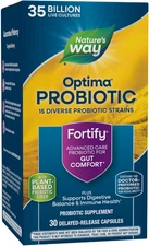 Fortify Optima Probiotic for Adults, 35 Billion Live Cultures, 15 Strains, Suppo