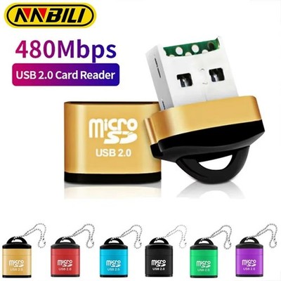 USB 2.0 Card Reader Micro SD TF Stick Card Reader Card Reader Adapter-