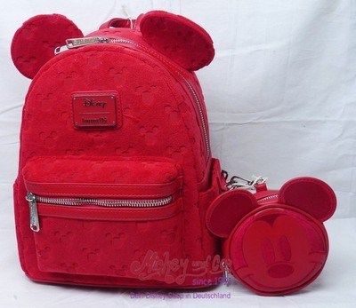 Disney Loungefly Rucksack BagPack Mickey Mouse rot WDBK4028