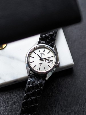 Seiko 56KS King Seiko 5626-7111 Hi-Beat Silver Sunburst Dial | eBay