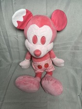 Disney Mickey Mouse Strawberries & Cream Ice Cream Plush 18 Inch Soft Toy