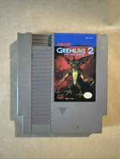 Gremlins 2: The New Batch Nintendo NES Video Game Cart Tested And Working