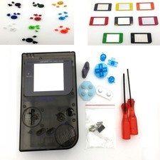 Transparent Black For Gameboy Classic DMG GBO Console Housing Shell Case cover