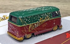 SCHUCO 1:64 Scale Volkswagen T1 Modified Low Rider Van - Christmas Livery