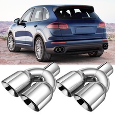 2.5" Inlet 3.5" Outlet 9.5" Length Diesel Exhaust Tip For Porsche Cayenne 3.6L