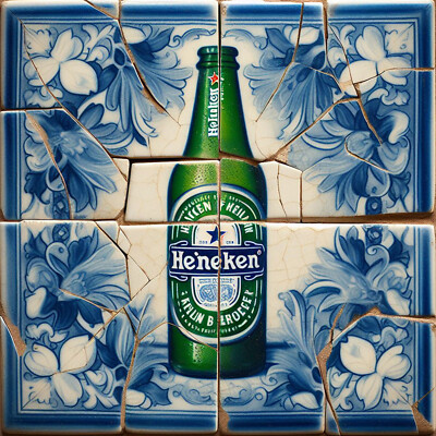 Fine Art Giclée Druck ''Delfter Beer 2'', limitiert, mit Zertfikat
