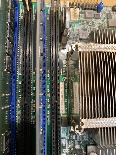 Supermicro X10SDV-4C-7TP4F Motherboard w/32GB of RAM and TPM - Afbeelding 2 van 4