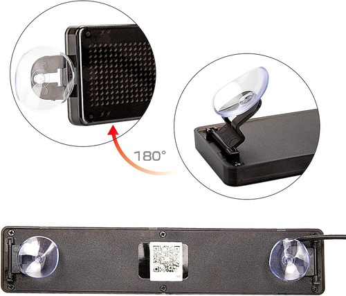 Portable Bluetooth LED Sign - Custom 9x2 Inch Messaging for Cars and Businesses - Picture 6 of 10