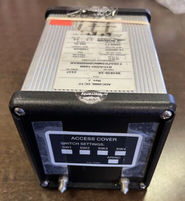 Shadin ADC 2000 Air Data Computer RTCA/DO-160B PN 962830-3A