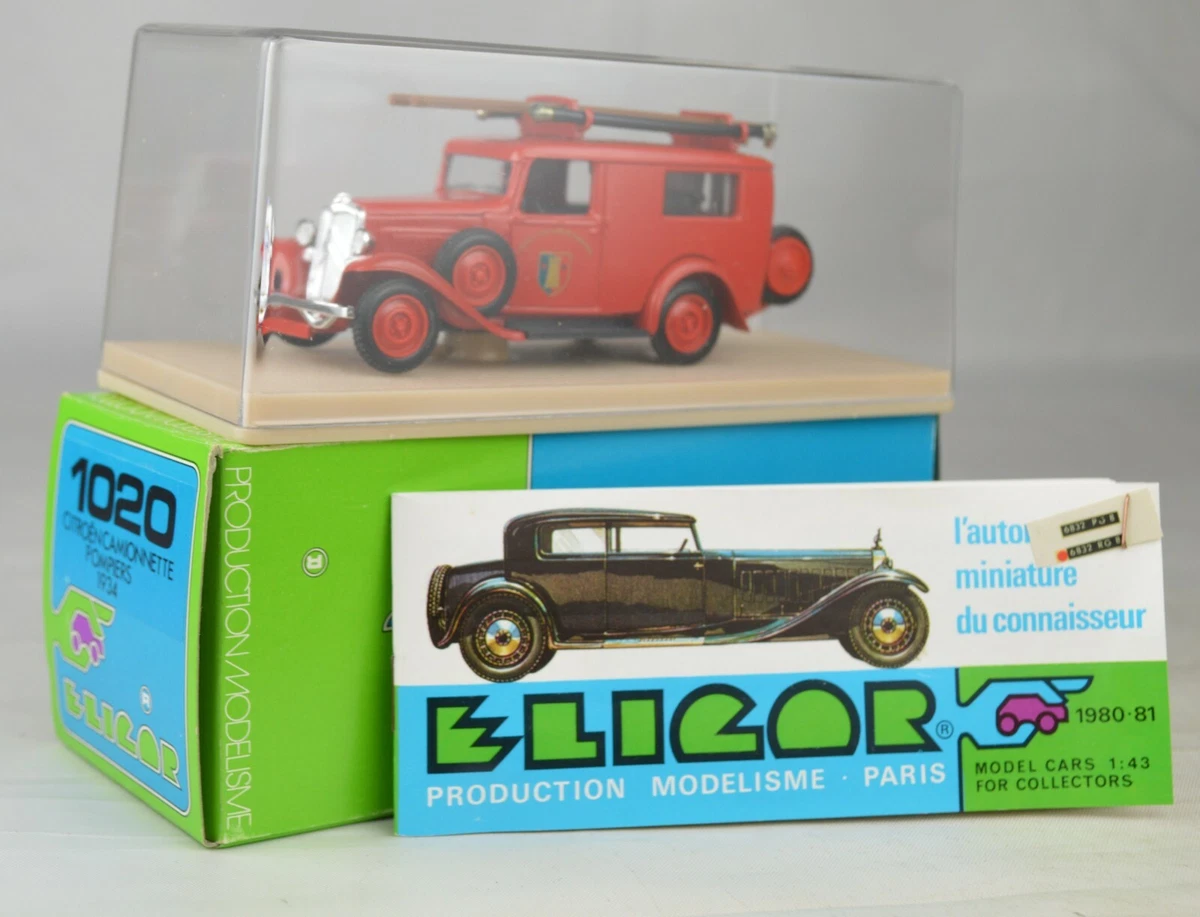 ELIGOR 1020-B Scale 1/43 | CITROEN CAMIONETTE 500kg VAN SERVICE DES