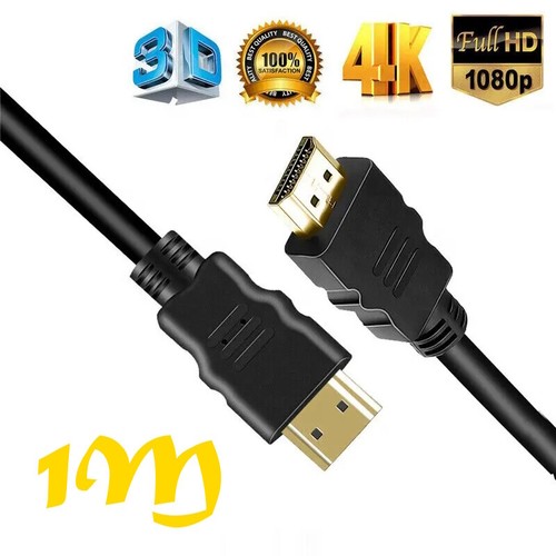 Cable HDMI de alta velocidad para HDTV Full HD Ultra HD Ethernet 0.5m 1.5m 3m 5m 10m - Imagen 3 de 14