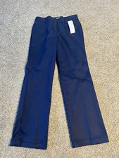 Charter Club Women s Waist Smoothing Tummy Control Twill Intrepid Blue Pants 6P