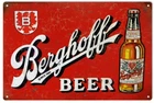 Vintage Style Metal Sign Berghoff Beer Bar 12 x18