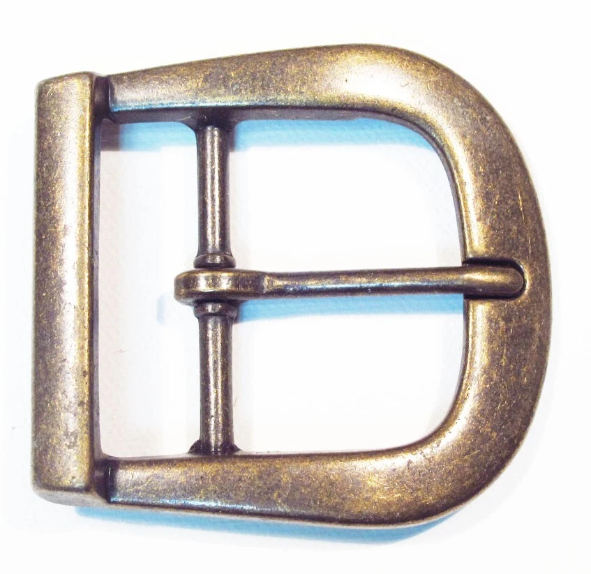 Pack de 5 hebillas de cinturón de barra central vintage de 1 3/4" cuadradas o redondas Foto 3 de 3