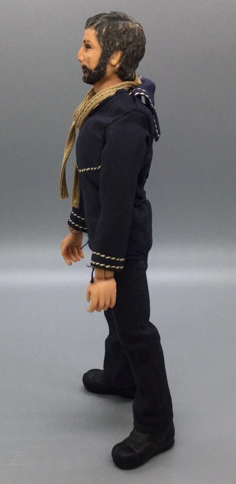"Figura de acción vintage 1971 Mego Corp. Action Jackson - pelo y barba negros - 8""" Foto 4 de 4