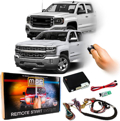 OEM Key Fob Activated Remote Start for 2014-2018 Chevy Silverado 1500, 2015-2019