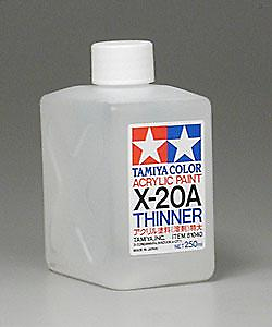 Tamiya 81040 Acrylic Paint X-20A Thinner 250ml