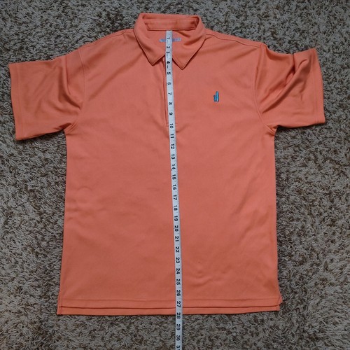 Johnnie-O Orange Polo Boys Sz 16 Prep-Performance Short Sleeve - Picture 7 of 10