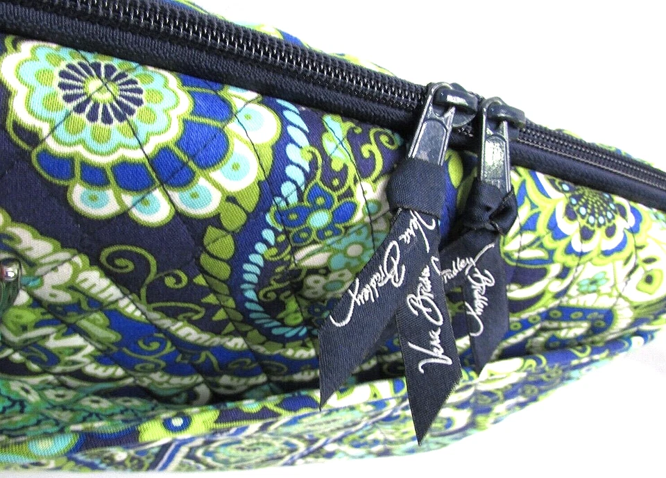Vera Bradley Estuche Rígido Acolchado Mini Laptop iPad Tablet Bolso Verde Floral Foto 4 de 4