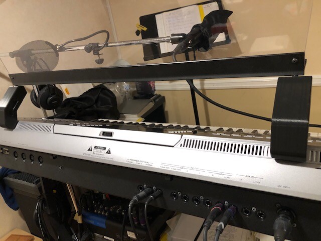 Music Stand Extensions for Yamaha Tyros 5, 4 - Pair Replacement