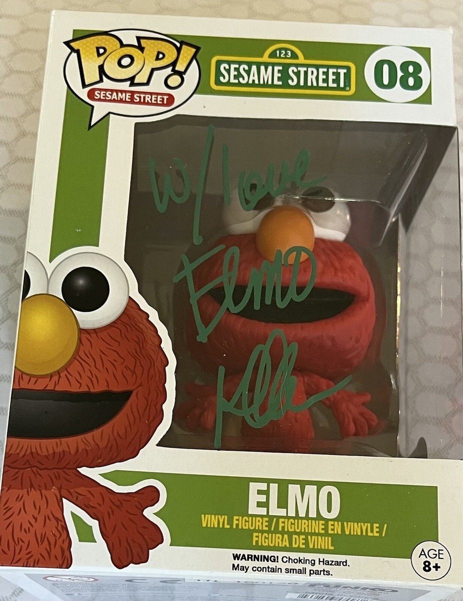 気合田くん × Sesame Street エルモver. 桐箱 ゴッコ堂サイン 気合田くん × Sesame Street エルモver. 桐箱 ゴッコ堂サイン