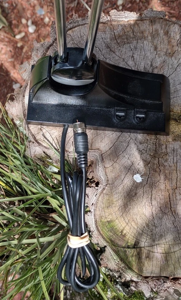 Antena de TV telescópica vintage Polaroid orejas de conejo Foto 3 de 4