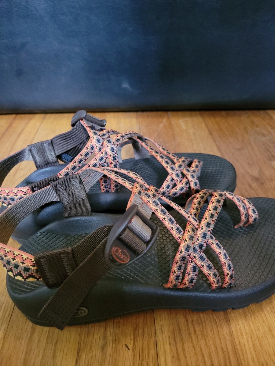 Chaco ZX2 Performance Sandals Womans 8 Medium Coral Orange  display picture 3