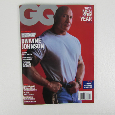 GQ Magazine December 2024 January 2025  Dwayne Johnson