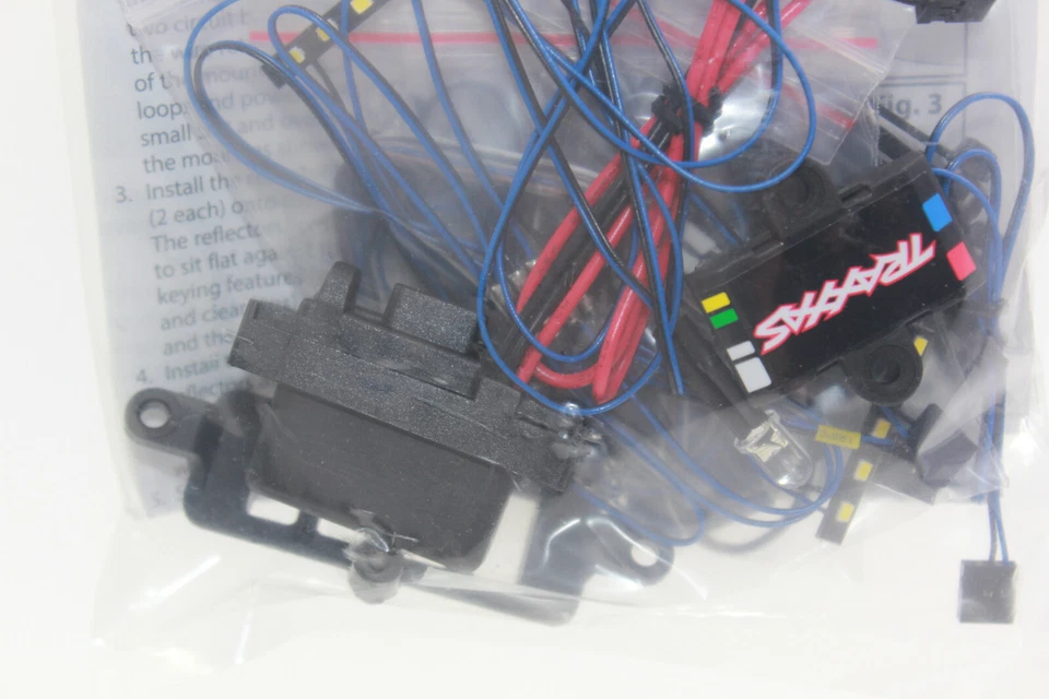 Traxxas TRX 8898 LED Light Set with Power Supply for 8811 or 8825 Body NEW - Image 3 of 4