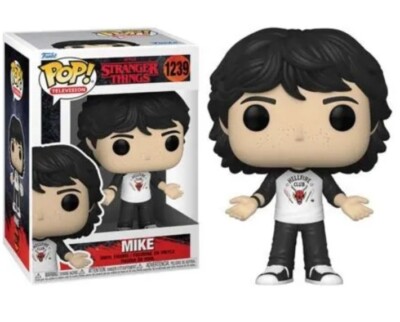 Funko Pop!  Television Stranger Things Mike #1239 mint condition 
