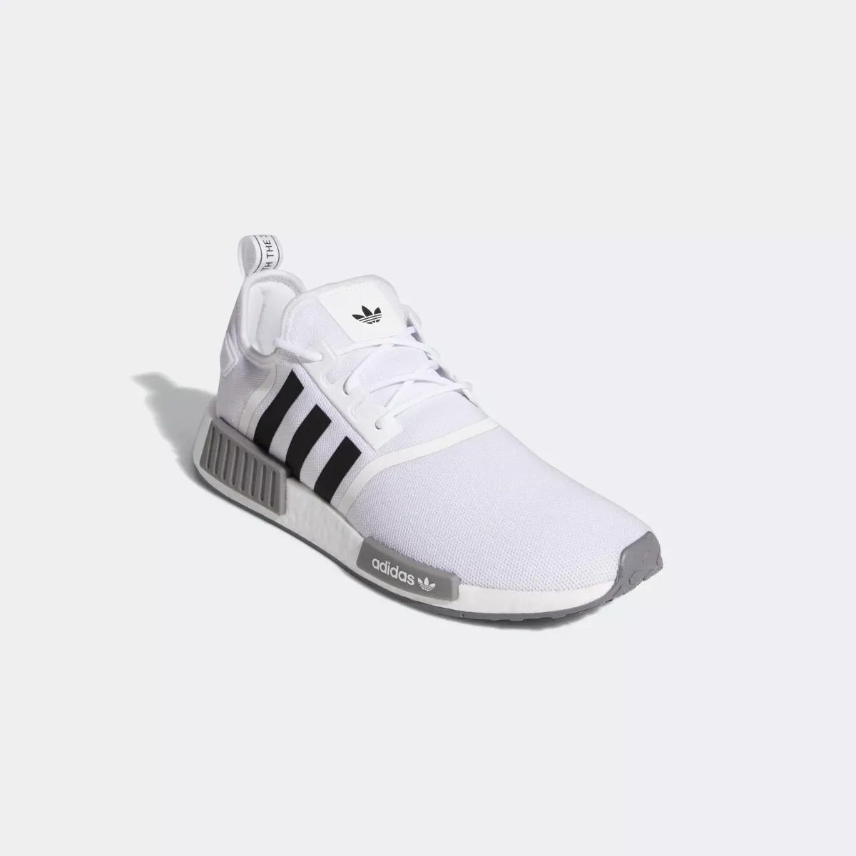 Adidas NMD R1 Casual Shoes White / Black / Grey Sz 9 GZ9261