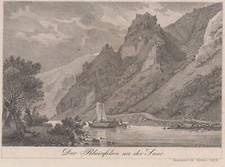 Saar Original Stahlstich Rosm&auml;sler 1833